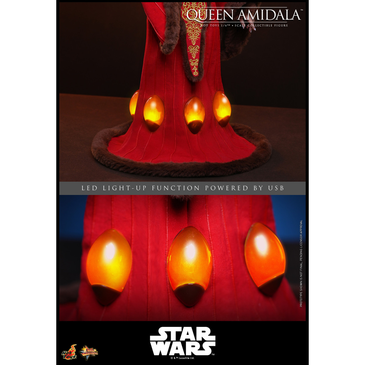 Hot Toys - Regina Amidala MMS 1/6 - Star Wars: La minaccia fantasma MMS883