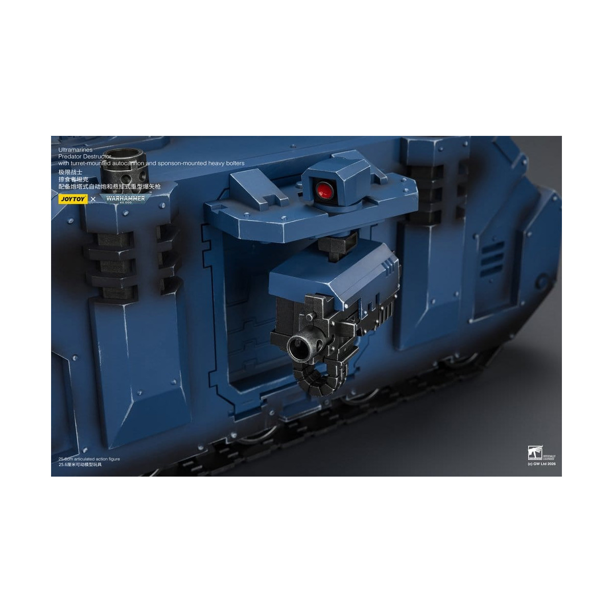 JoyToy - Space Marines - Ultramarines - Predator Destructor 1/18 - Warhammer 40K