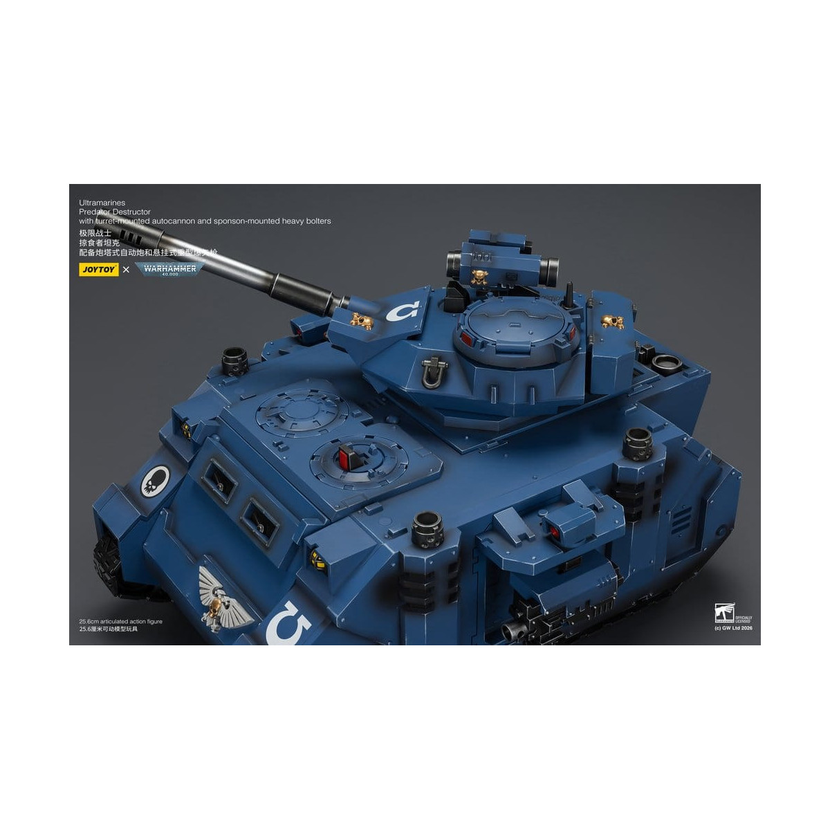 JoyToy - Space Marines - Ultramarines - Predator Destructor 1/18 - Warhammer 40K