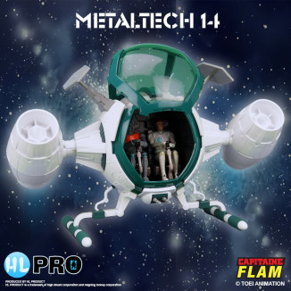 High Dream Metaltech 11 - Capitan Futuro - Capitan Futuro - Cyberlabe Retro Edition - Figurina Future Comet
