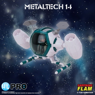 High Dream Metaltech 11 - Capitan Futuro - Capitan Futuro - Cyberlabe Retro Edition - Figurina Future Comet
