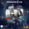 High Dream Metaltech 11 - Capitan Futuro - Capitan Futuro - Cyberlabe Retro Edition - Figurina Future Comet