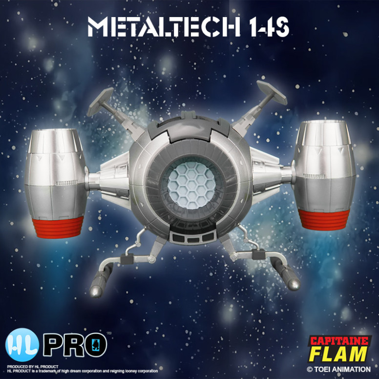 High Dream Metaltech 11 - Capitan Futuro - Capitan Futuro - Cyberlabe Retro Edition - Figurina Future Comet