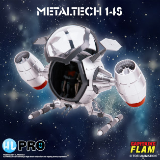 High Dream Metaltech 11 - Capitan Futuro - Capitan Futuro - Cyberlabe Retro Edition - Figurina Future Comet