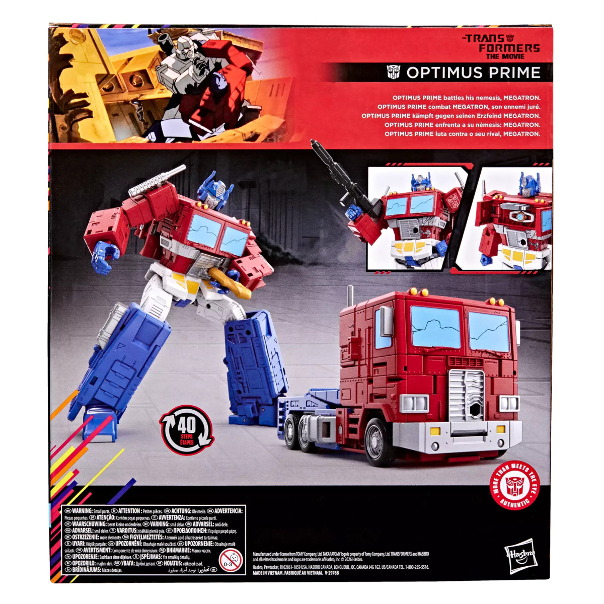 Hasbro - Transformers Il film - OPTIMUS PRIME Leader Class - Collezione Studio Series MTMTE