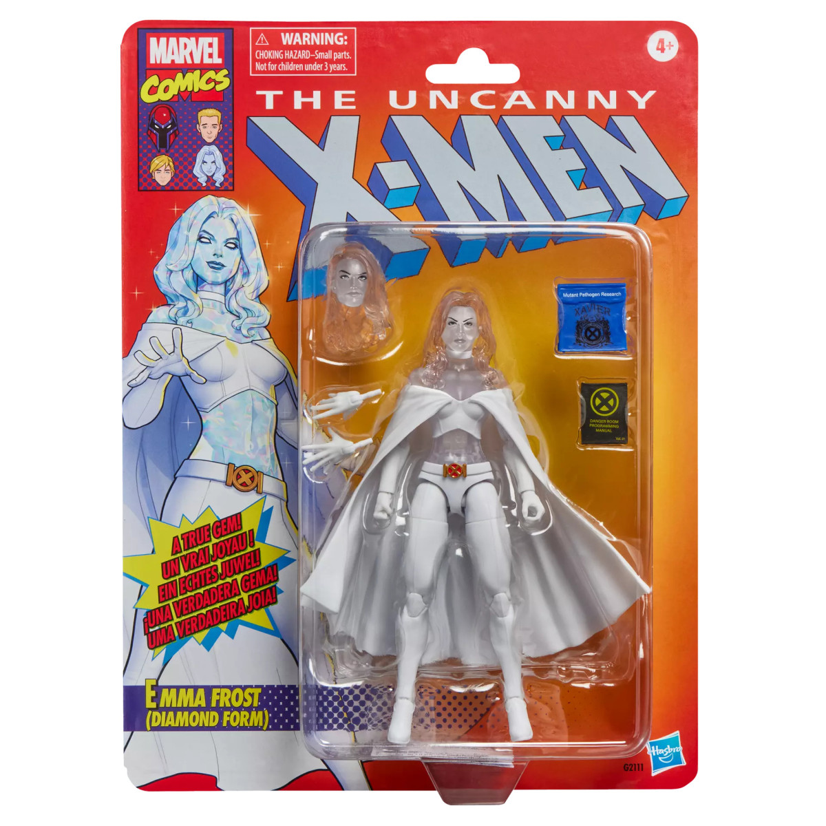 Marvel Legends Serie - Emma Frost (Forma Diamante) - The Uncanny X-Men