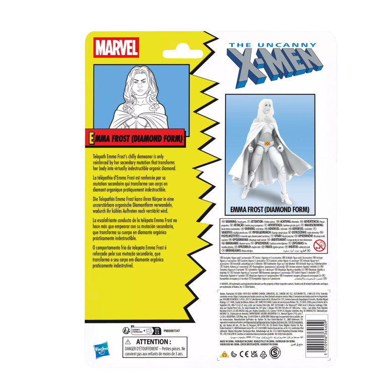Marvel Legends Serie - Emma Frost (Forma Diamante) - The Uncanny X-Men