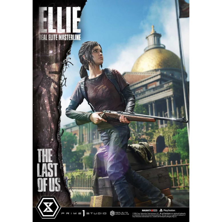 Prime 1 - Joel & Ellie Versione Deluxe (The The Last of Us Part I) 1/4 di statuetta della serie Masterline Ultimate Premium