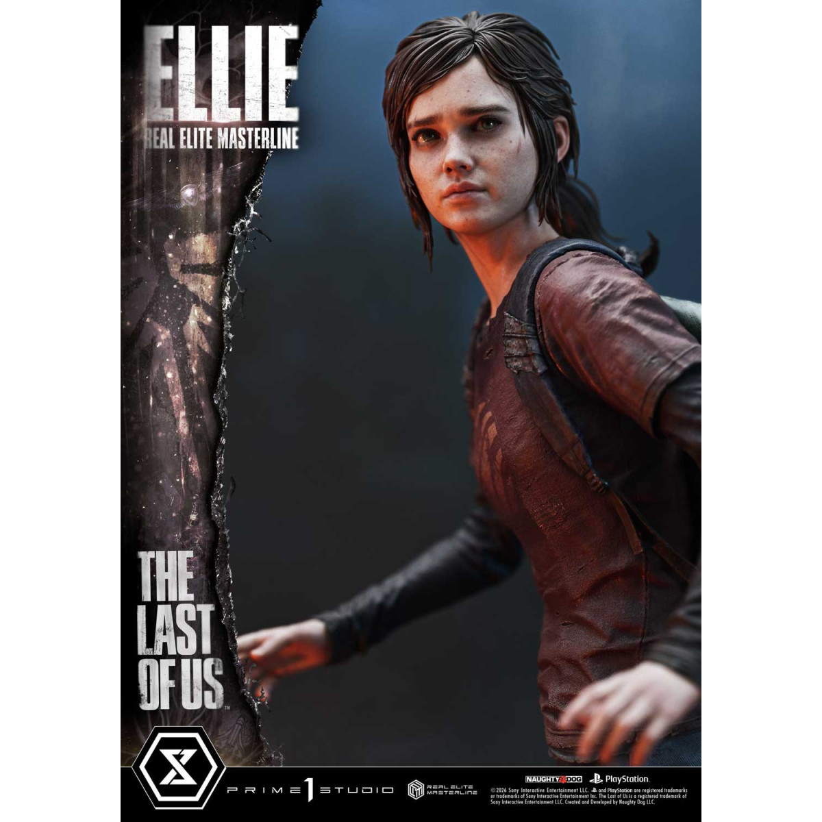 Prime 1 - Joel & Ellie Versione Deluxe (The The Last of Us Part I) 1/4 di statuetta della serie Masterline Ultimate Premium