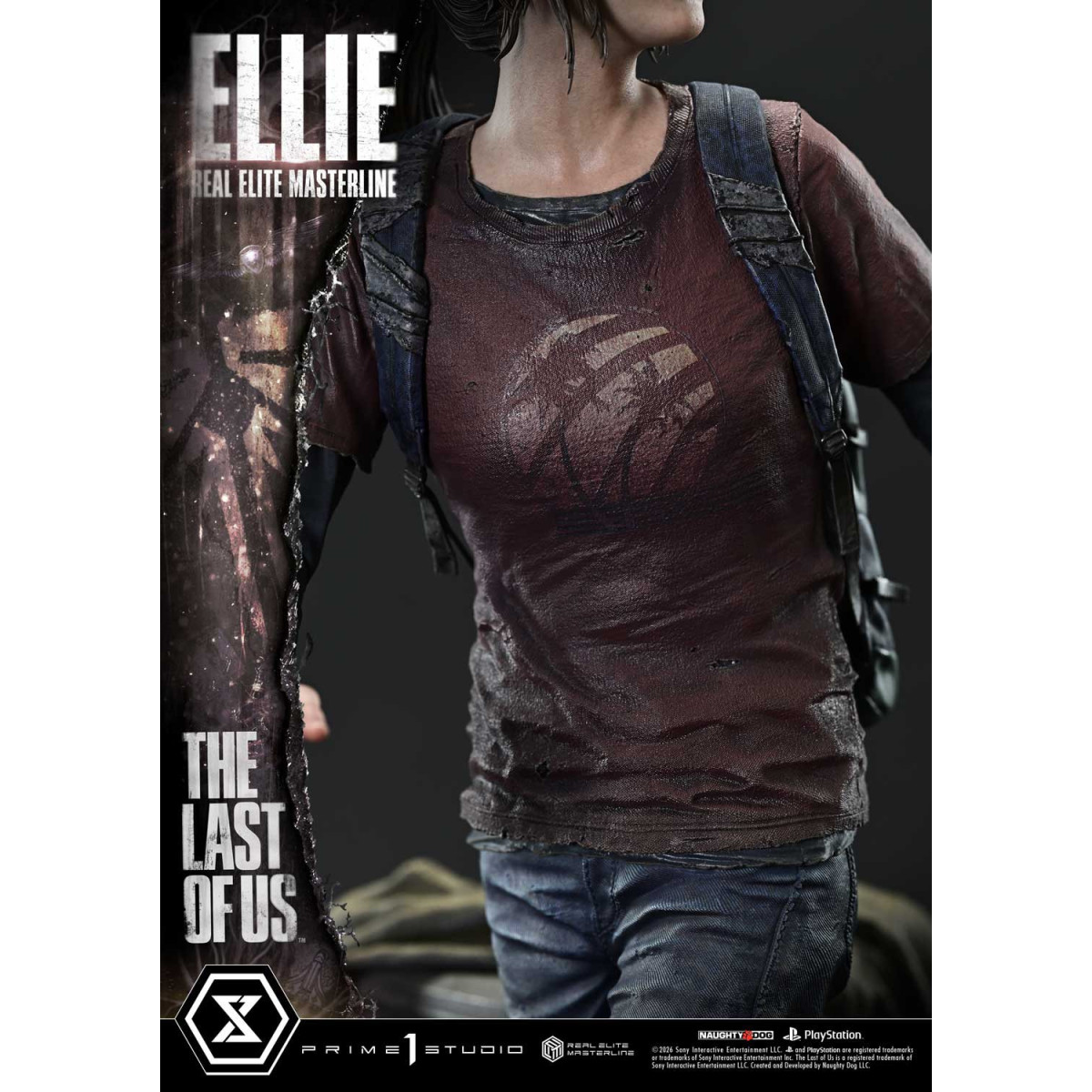 Prime 1 - Joel & Ellie Versione Deluxe (The The Last of Us Part I) 1/4 di statuetta della serie Masterline Ultimate Premium