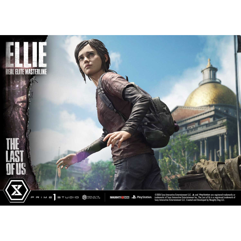 Prime 1 - Joel & Ellie Versione Deluxe (The The Last of Us Part I) 1/4 di statuetta della serie Masterline Ultimate Premium