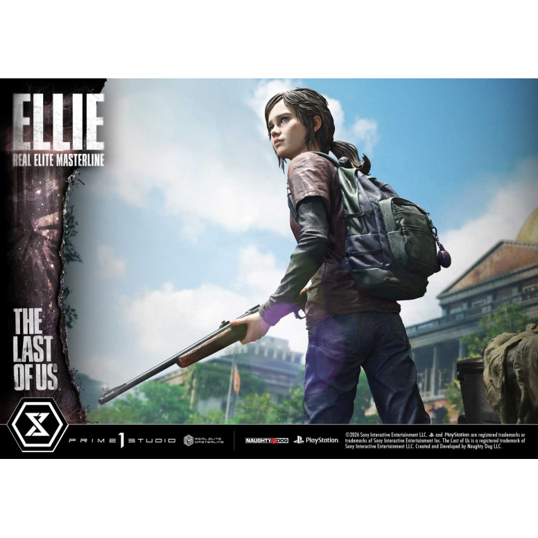 Prime 1 - Joel & Ellie Versione Deluxe (The The Last of Us Part I) 1/4 di statuetta della serie Masterline Ultimate Premium