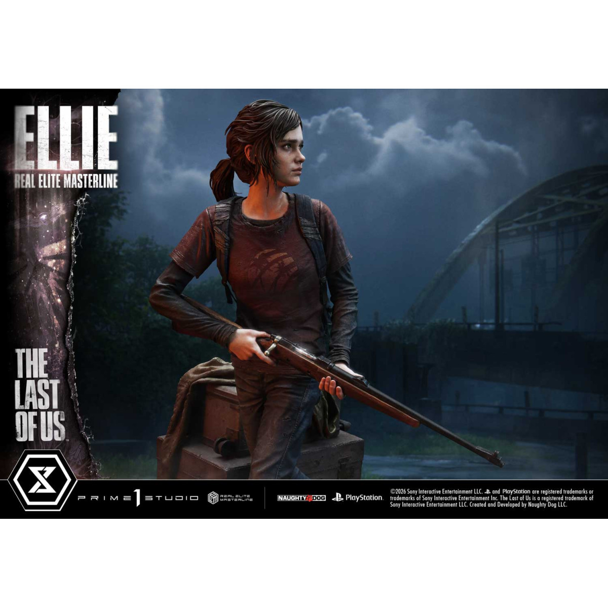 Prime 1 - Joel & Ellie Versione Deluxe (The The Last of Us Part I) 1/4 di statuetta della serie Masterline Ultimate Premium