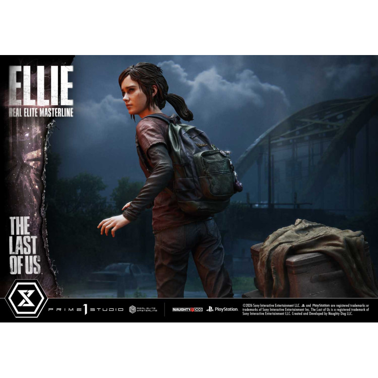 Prime 1 - Joel & Ellie Versione Deluxe (The The Last of Us Part I) 1/4 di statuetta della serie Masterline Ultimate Premium