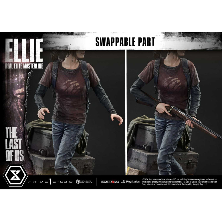 Prime 1 - Joel & Ellie Versione Deluxe (The The Last of Us Part I) 1/4 di statuetta della serie Masterline Ultimate Premium