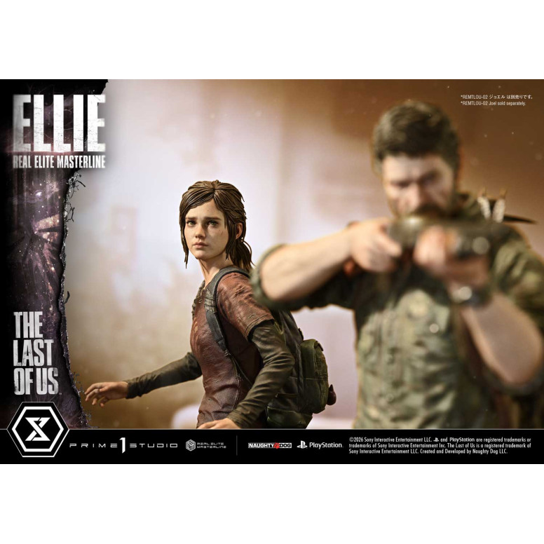 Prime 1 - Joel & Ellie Versione Deluxe (The The Last of Us Part I) 1/4 di statuetta della serie Masterline Ultimate Premium
