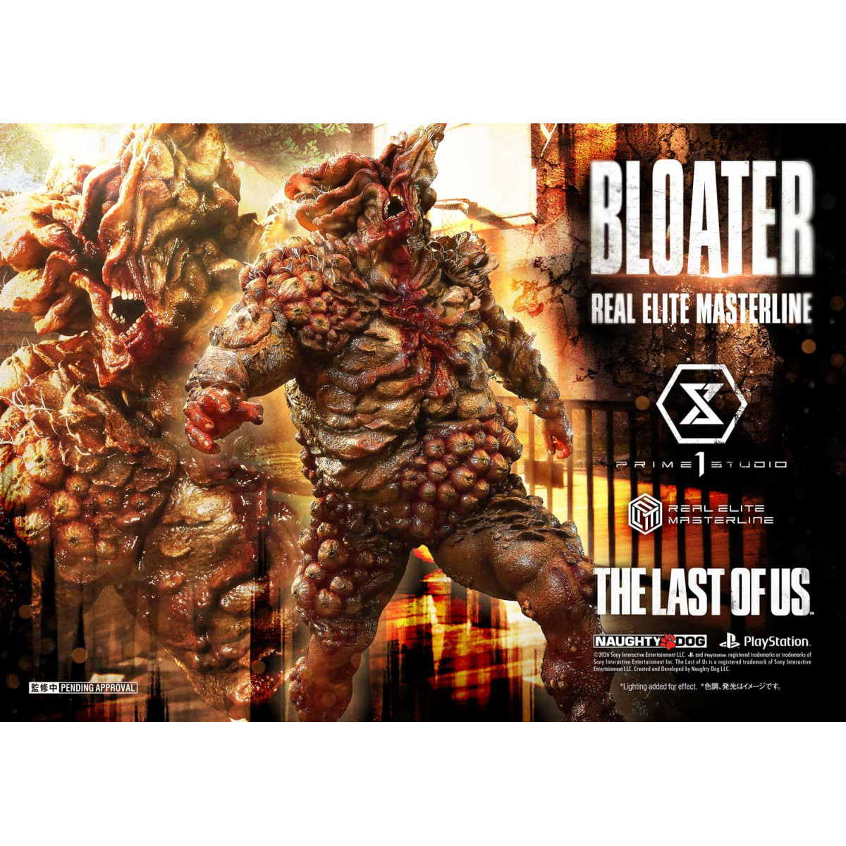 Prime 1 - Bloater ( The Last of Us Parte I) 1/4 Real Elite Masterline