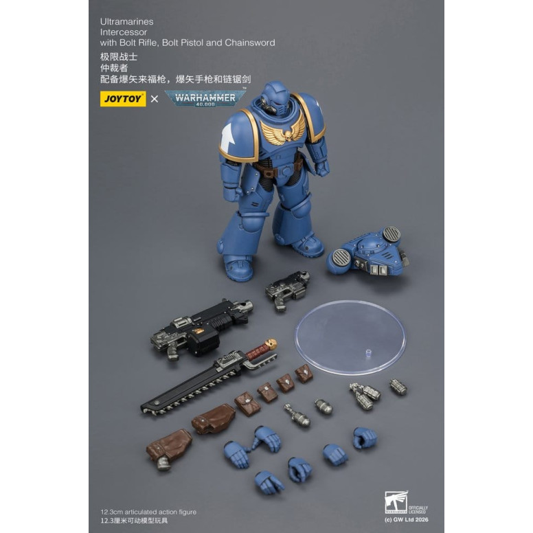 JoyToy Space Marines - Ultramarines - Intercessori 1/18 - Warhammer 40K