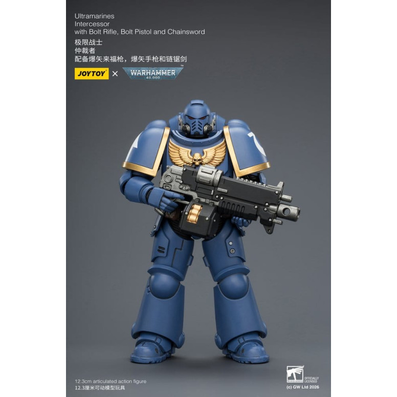 JoyToy Space Marines - Ultramarines - Intercessori 1/18 - Warhammer 40K