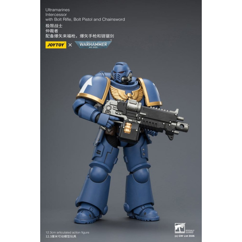 JoyToy Space Marines - Ultramarines - Intercessori 1/18 - Warhammer 40K