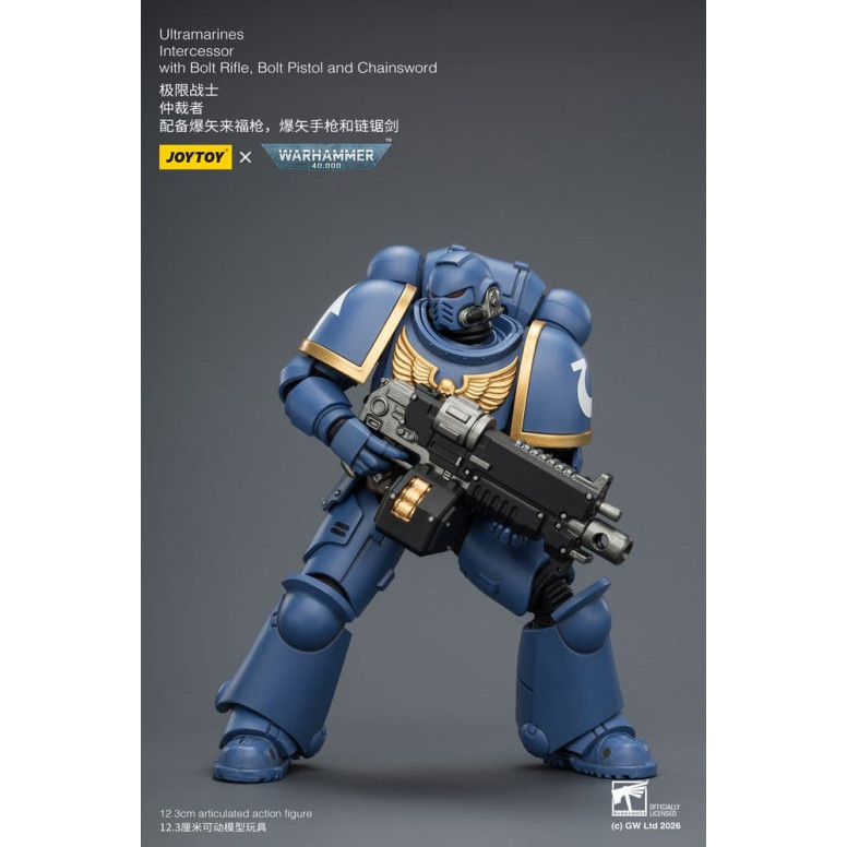 JoyToy Space Marines - Ultramarines - Intercessori 1/18 - Warhammer 40K