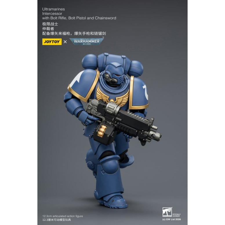 JoyToy Space Marines - Ultramarines - Intercessori 1/18 - Warhammer 40K