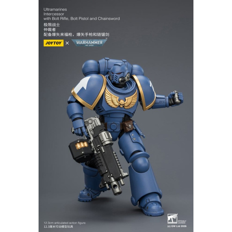 JoyToy Space Marines - Ultramarines - Intercessori 1/18 - Warhammer 40K
