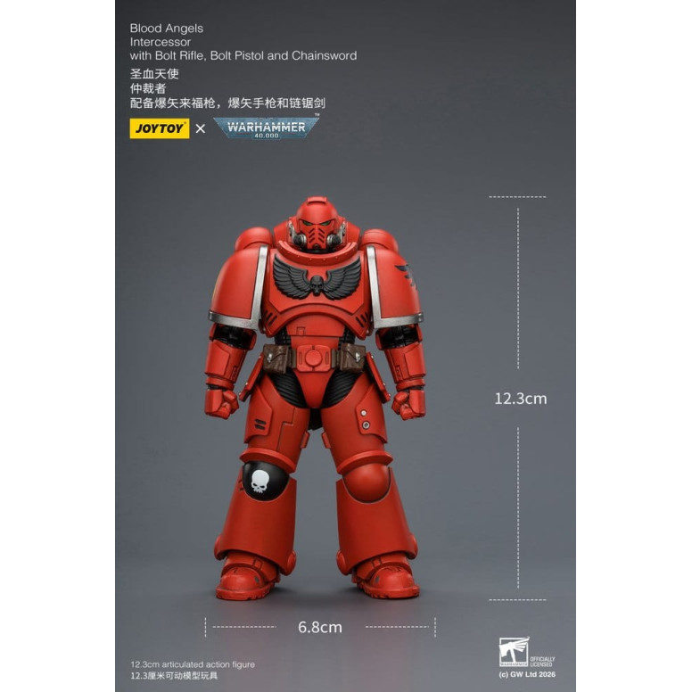JoyToy Space Marines - Blood Angels - Intercessori 1/18 - Warhammer 40K