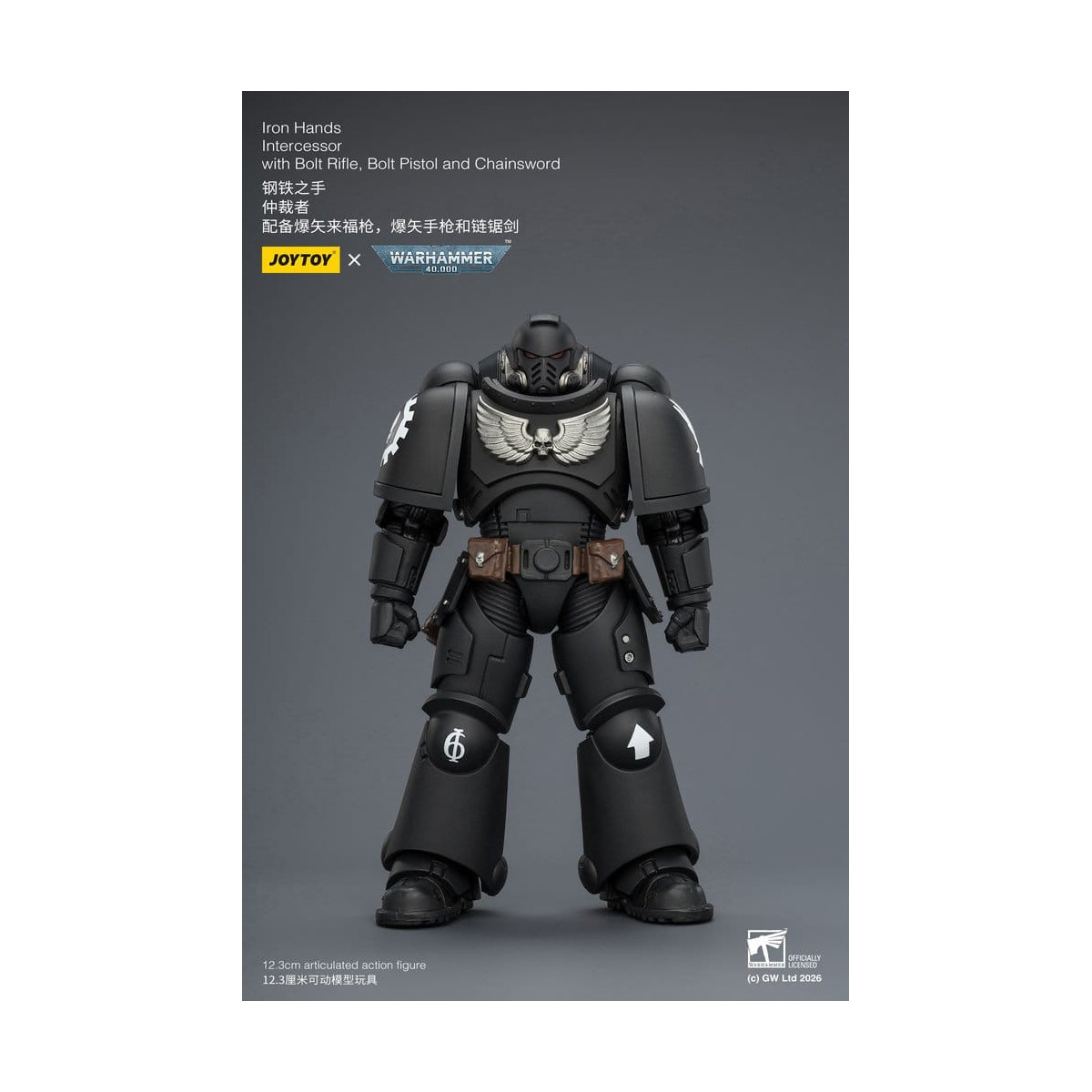 JoyToy Space Marines - Iron Hands - Intercessori 1/18 - Warhammer 40K