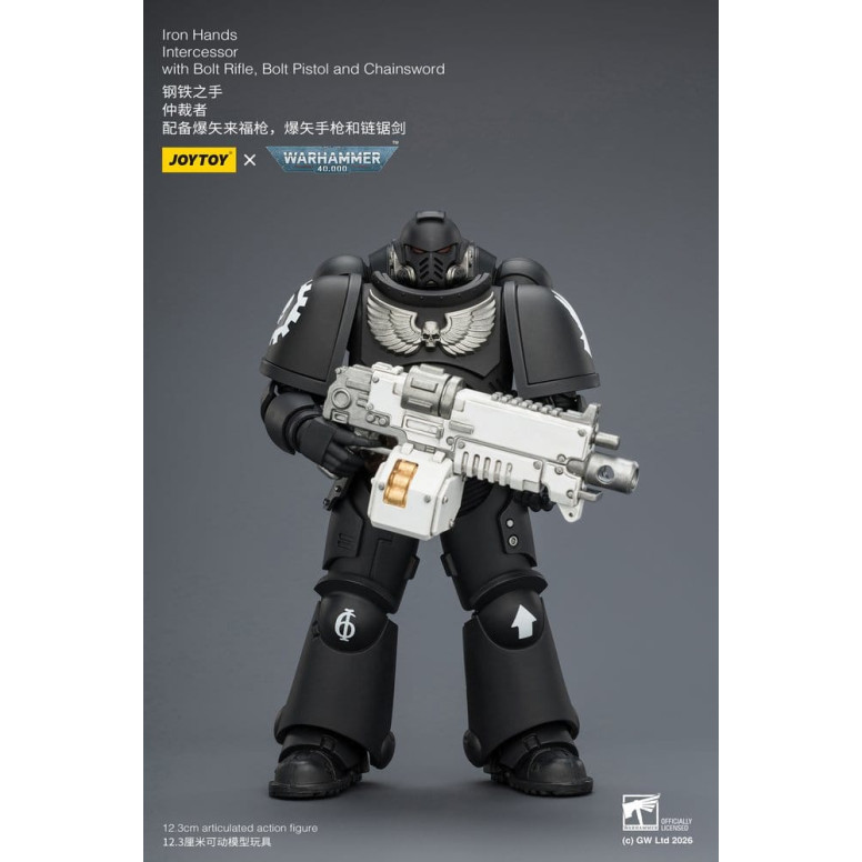 JoyToy Space Marines - Iron Hands - Intercessori 1/18 - Warhammer 40K
