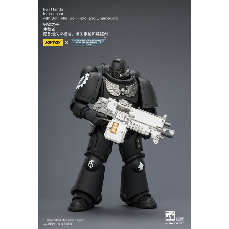 JoyToy Space Marines - Iron Hands - Intercessori 1/18 - Warhammer 40K