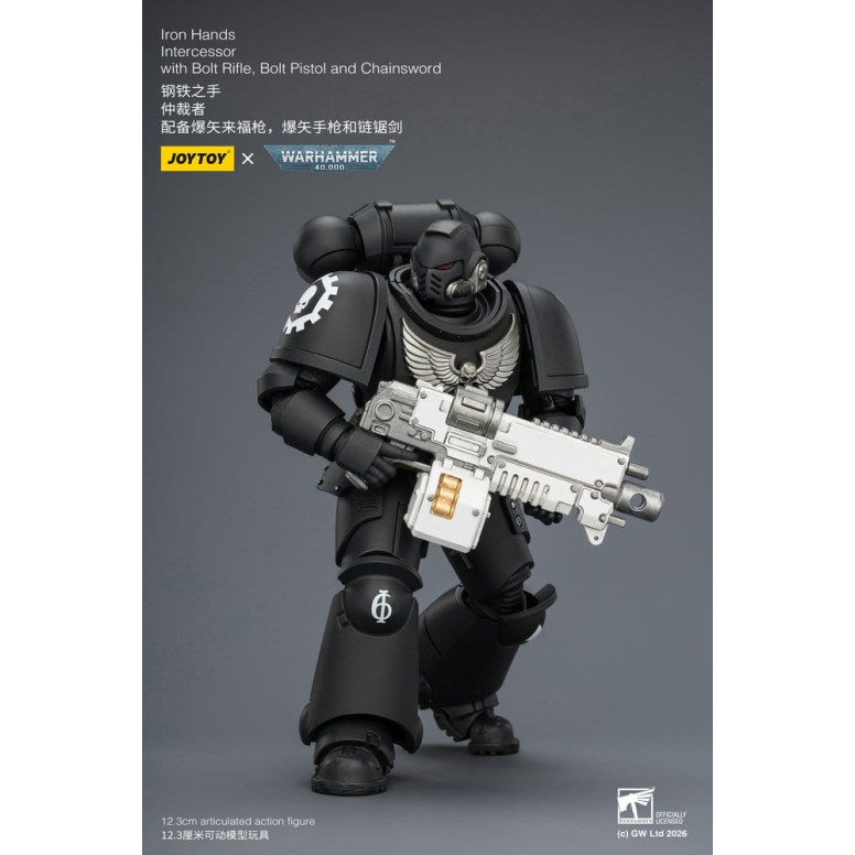 JoyToy Space Marines - Iron Hands - Intercessori 1/18 - Warhammer 40K