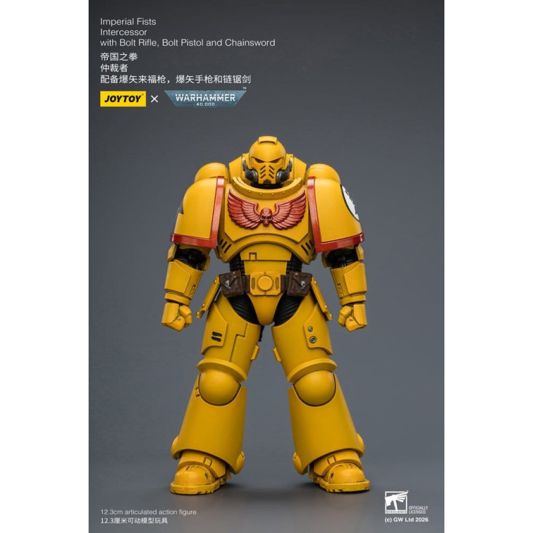 JoyToy Space Marines - Imperial Fists - Intercessori 1/18 - Warhammer 40K