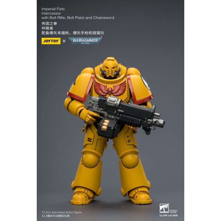 JoyToy Space Marines - Imperial Fists - Intercessori 1/18 - Warhammer 40K