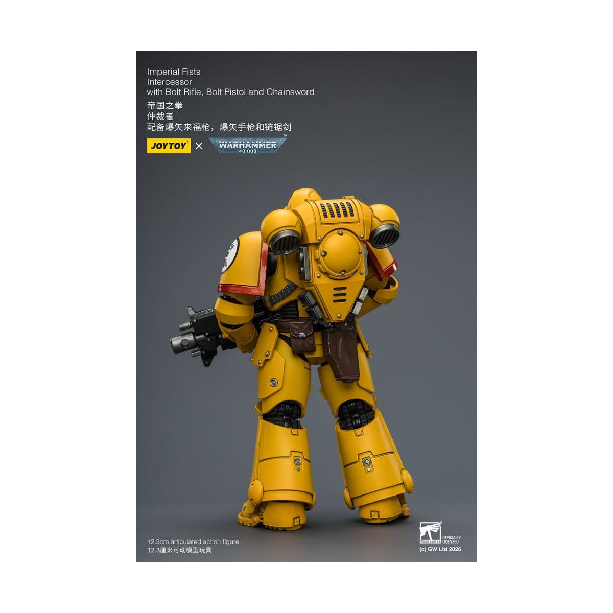 JoyToy Space Marines - Imperial Fists - Intercessori 1/18 - Warhammer 40K