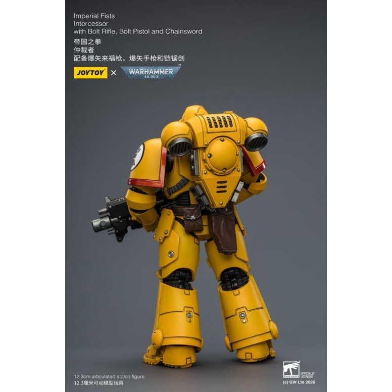 JoyToy Space Marines - Imperial Fists - Intercessori 1/18 - Warhammer 40K
