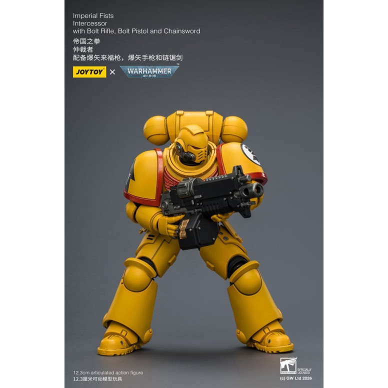 JoyToy Space Marines - Imperial Fists - Intercessori 1/18 - Warhammer 40K