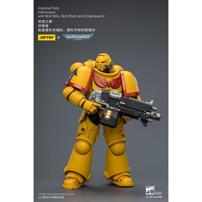 JoyToy Space Marines - Imperial Fists - Intercessori 1/18 - Warhammer 40K