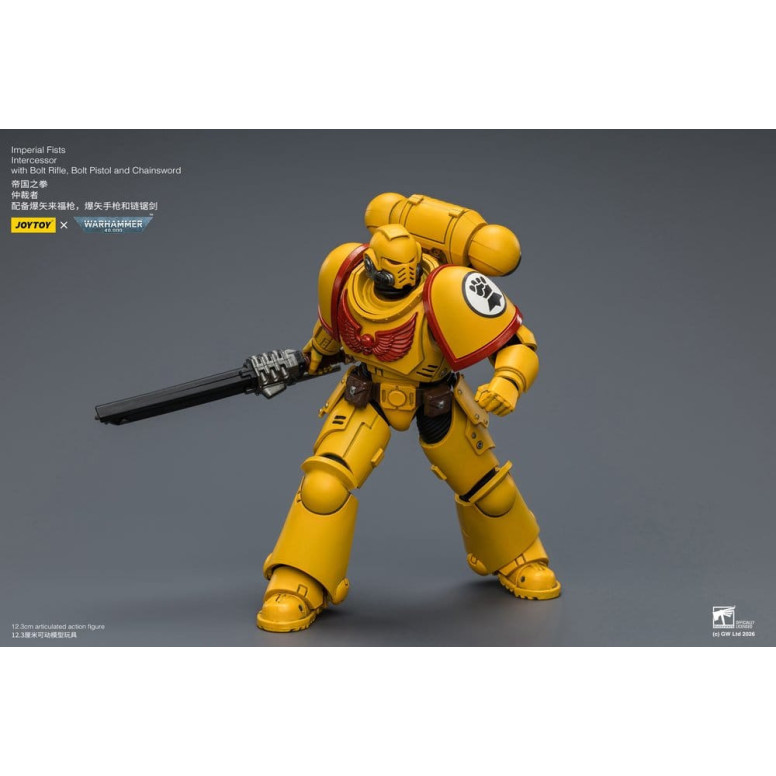 JoyToy Space Marines - Imperial Fists - Intercessori 1/18 - Warhammer 40K