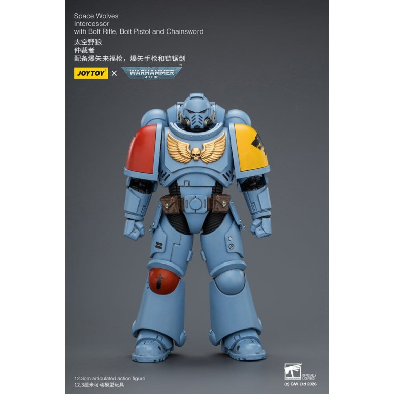 JoyToy Space Marines - Space Wolves - Intercessori 1/18 - Warhammer 40K