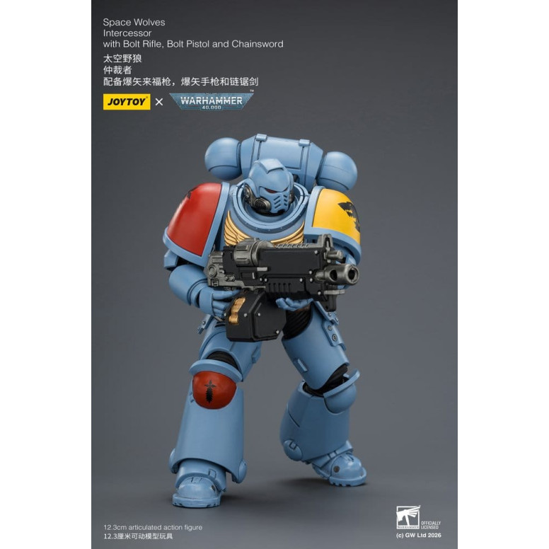 JoyToy Space Marines - Space Wolves - Intercessori 1/18 - Warhammer 40K