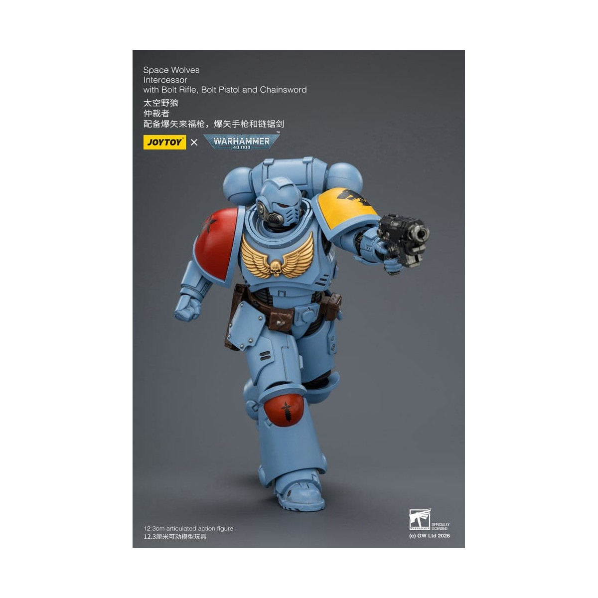 JoyToy Space Marines - Space Wolves - Intercessori 1/18 - Warhammer 40K