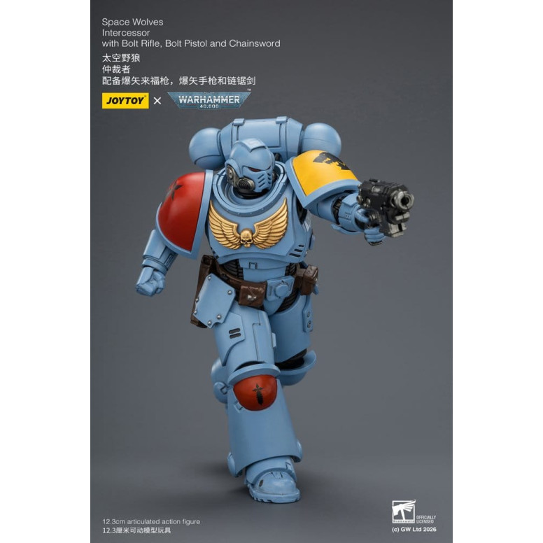 JoyToy Space Marines - Space Wolves - Intercessori 1/18 - Warhammer 40K