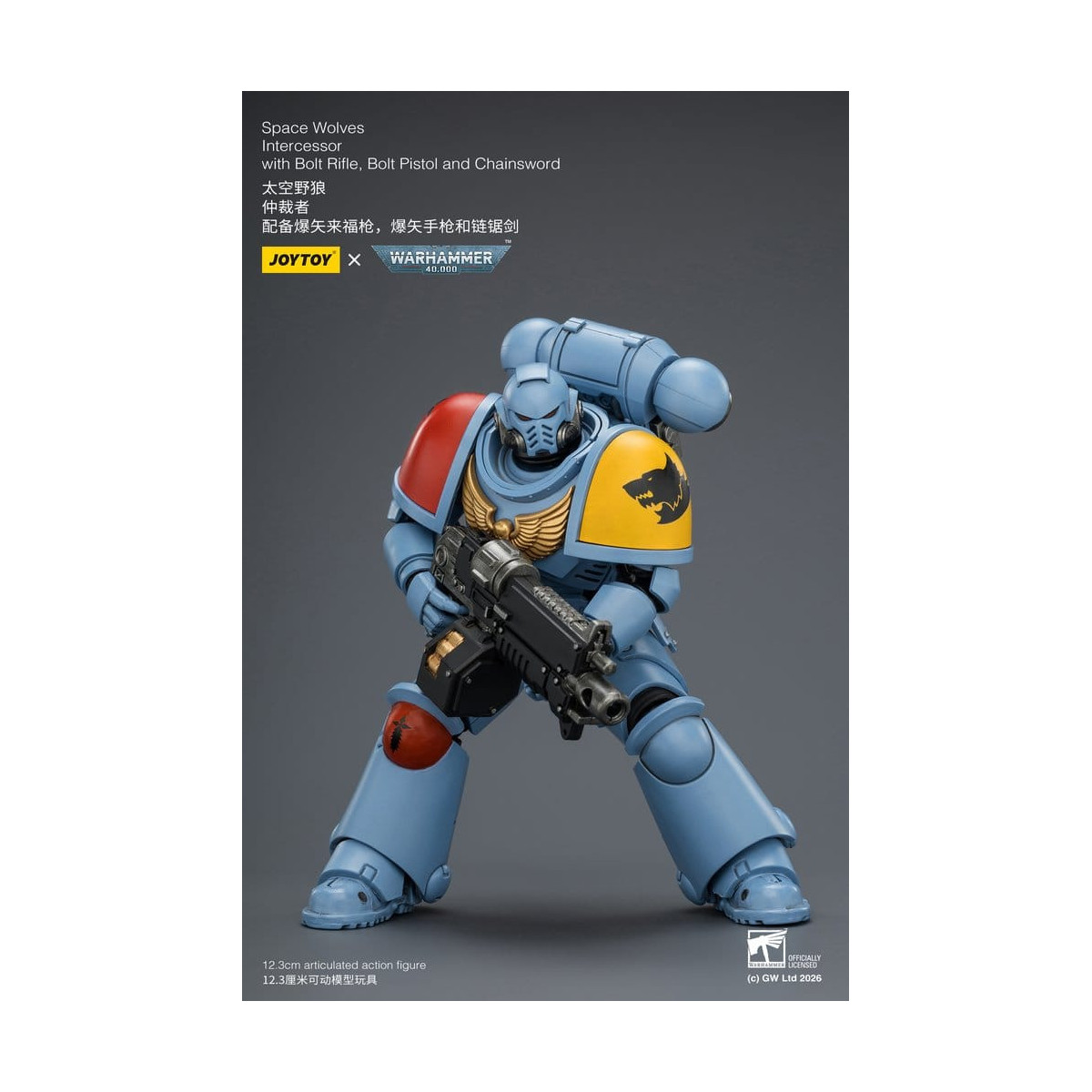 JoyToy Space Marines - Space Wolves - Intercessori 1/18 - Warhammer 40K