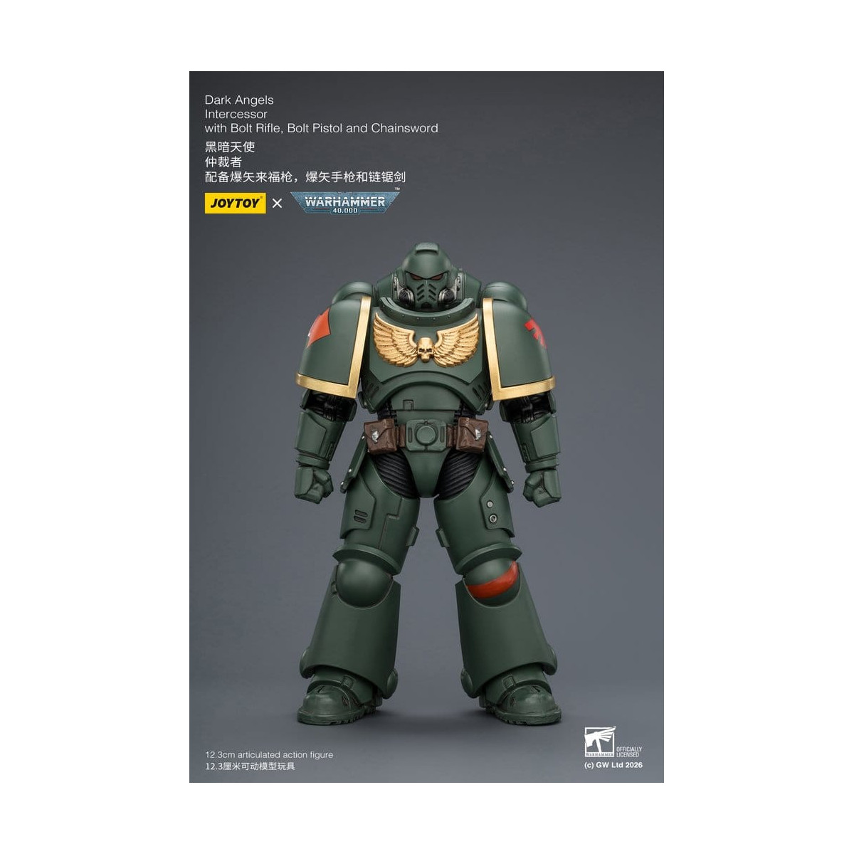 JoyToy Space Marines - Dark Angels - Intercessori 1/18 - Warhammer 40K