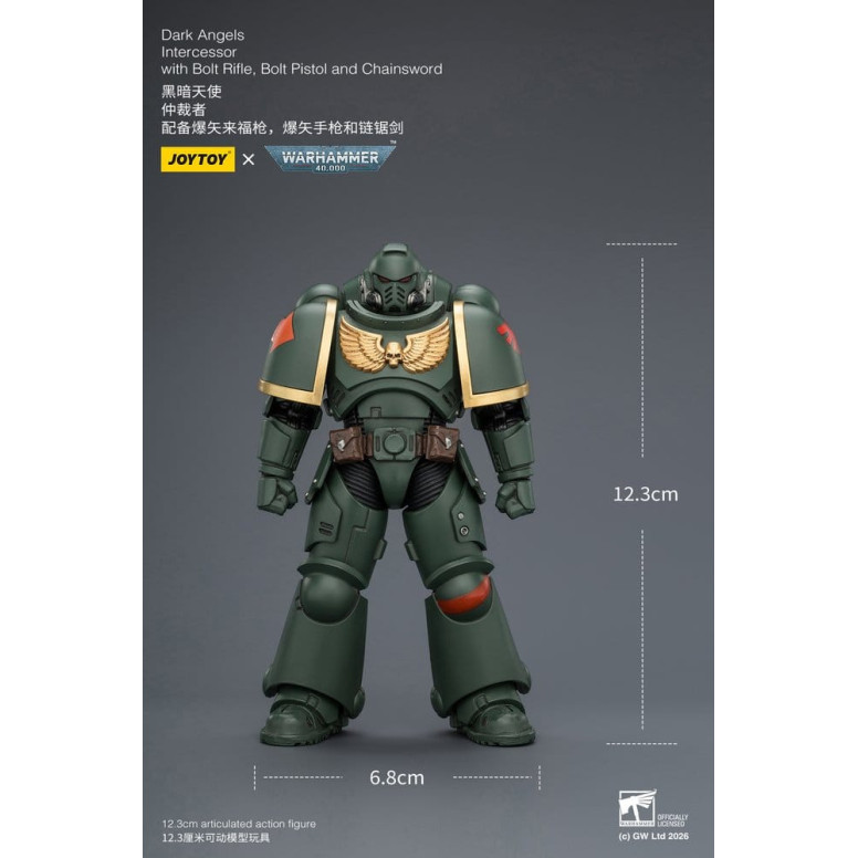 JoyToy Space Marines - Dark Angels - Intercessori 1/18 - Warhammer 40K