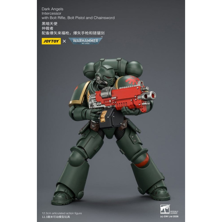 JoyToy Space Marines - Dark Angels - Intercessori 1/18 - Warhammer 40K