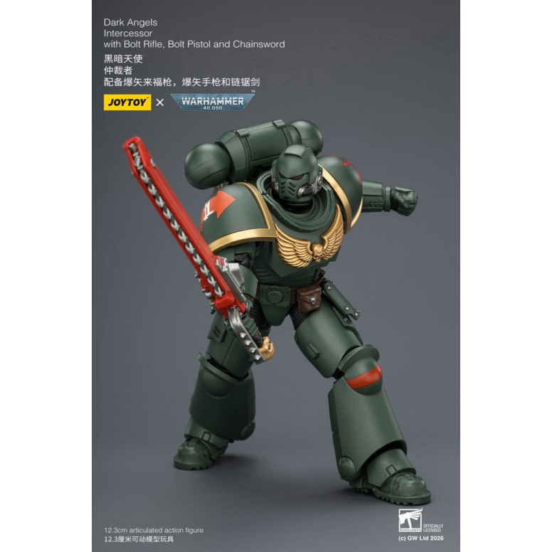 JoyToy Space Marines - Dark Angels - Intercessori 1/18 - Warhammer 40K