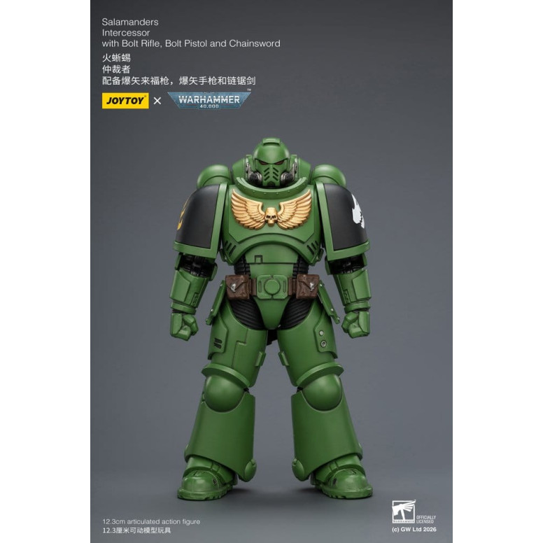 JoyToy Space Marines - Salamanders - Intercessori 1/18 - Warhammer 40K