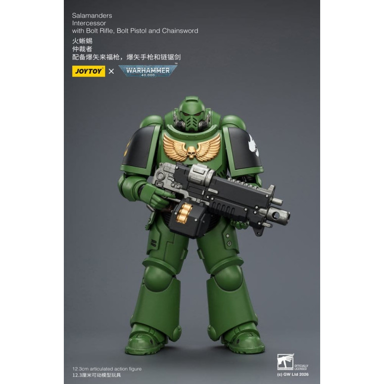 JoyToy Space Marines - Salamanders - Intercessori 1/18 - Warhammer 40K